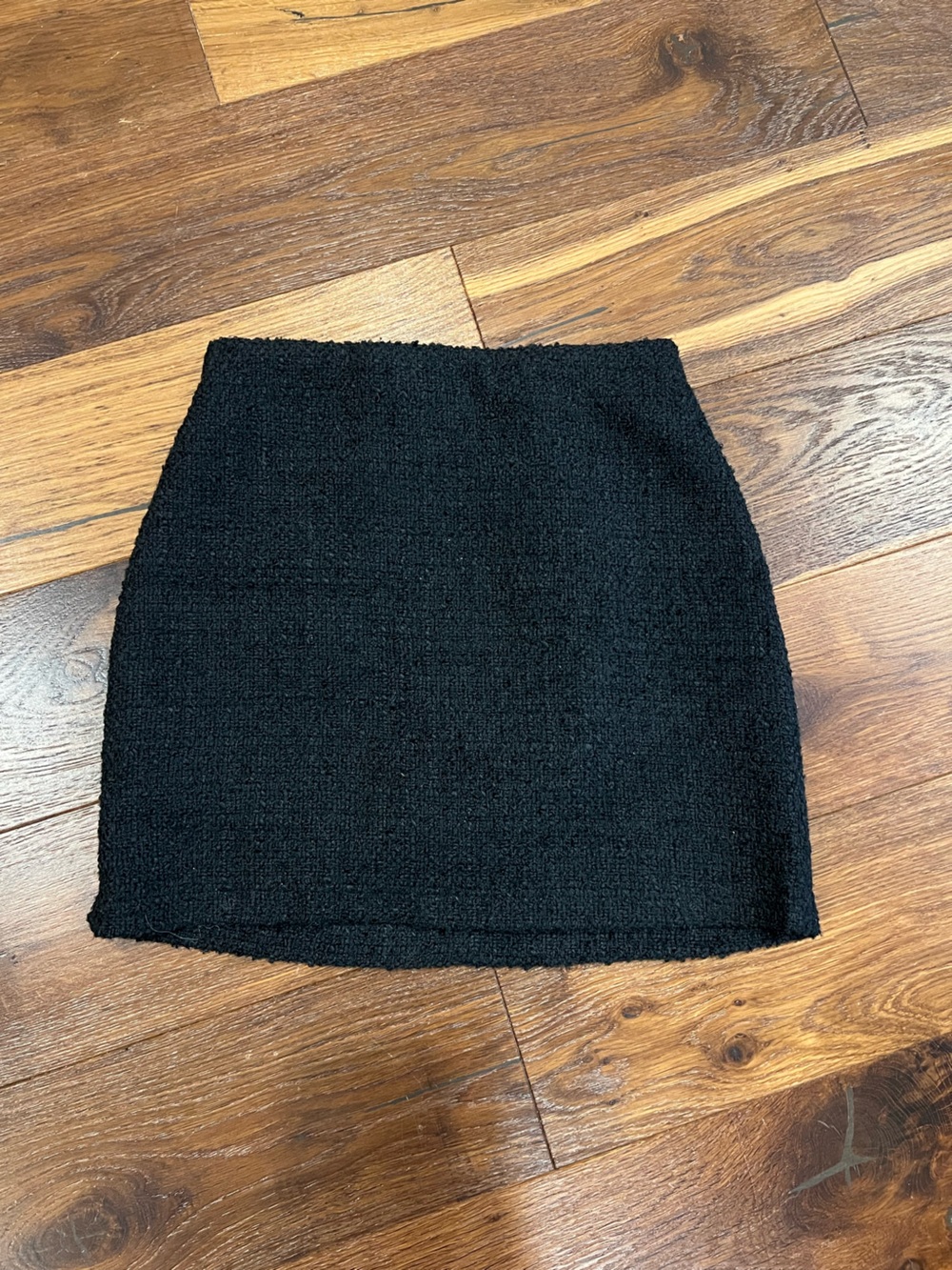 H&M High waisted Classic Black Mini Skirt